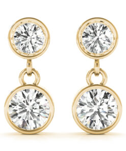 Beautiful Bezel Earrings