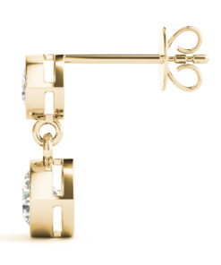 Alternative view of Beautiful Bezel Earrings