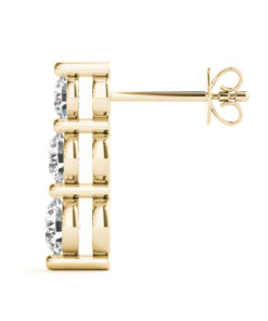 Alternative view of Trio Journey Earrings