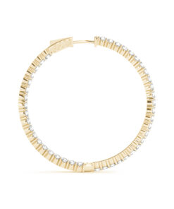 Alternative view of Re'em Inside Out Hoop Earrings