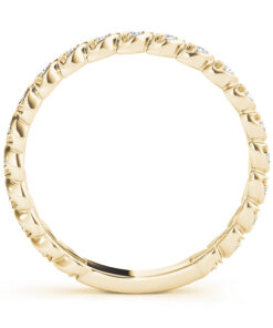 Alternative view of Chevron Stackable Ring