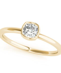 Bezel Solatiare Ring