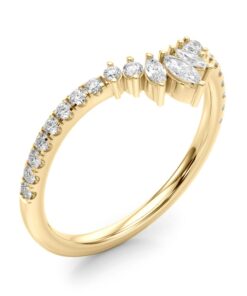 Alternative view of DImaond Chevron  Ring