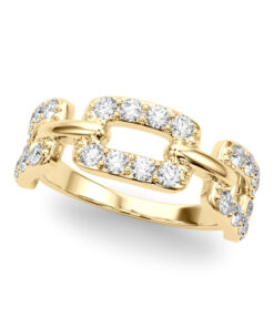 Diamond Link Ring
