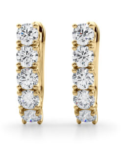 Pure Diamond Drop Earrings